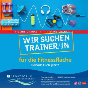 WIR SUCHEN DICH...Trainer/in